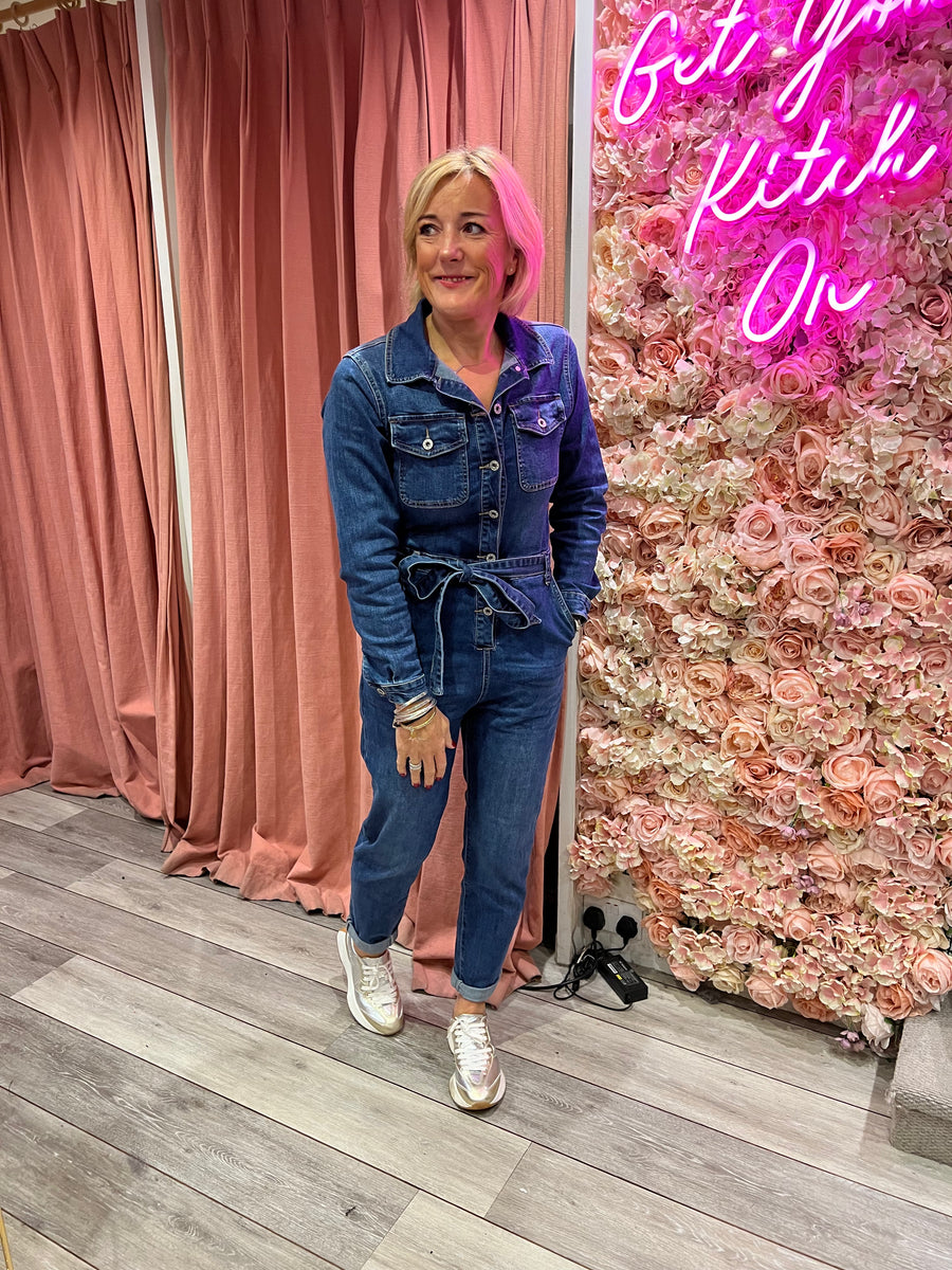 1205 Denim Jumpsuit Kitch Clothing