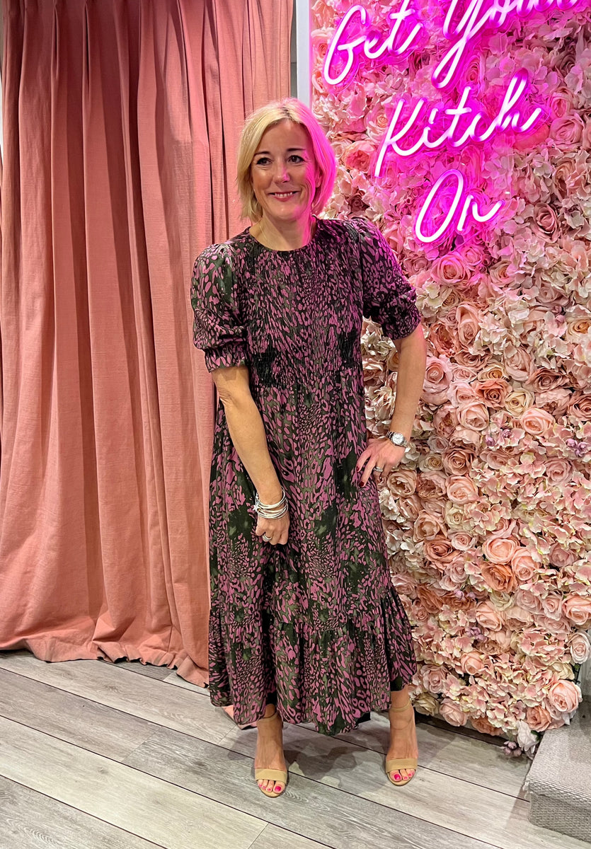 Khaki Maxi Dress Kitch Clothing