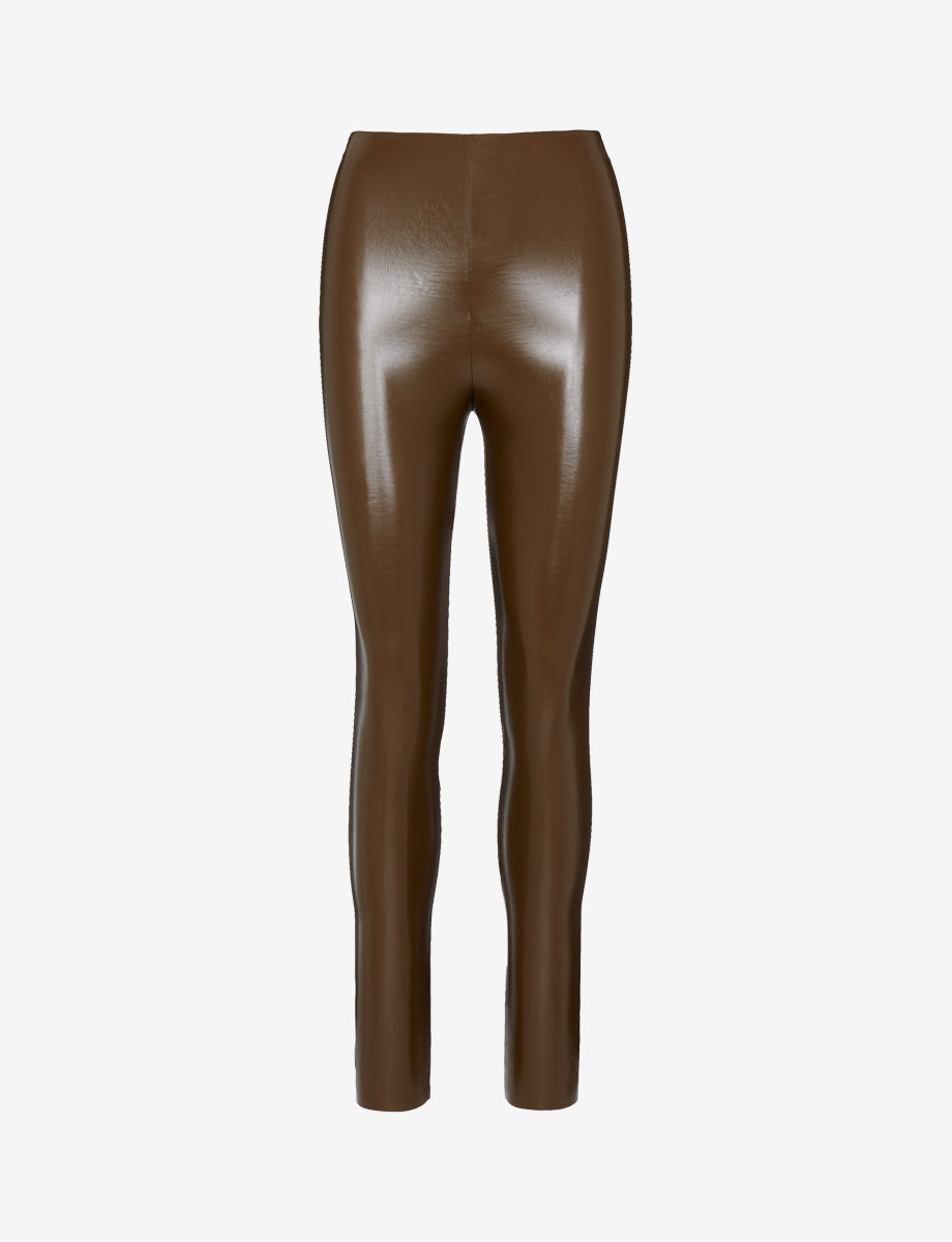Faux Leather Cadet Leggings Kitch Clothing