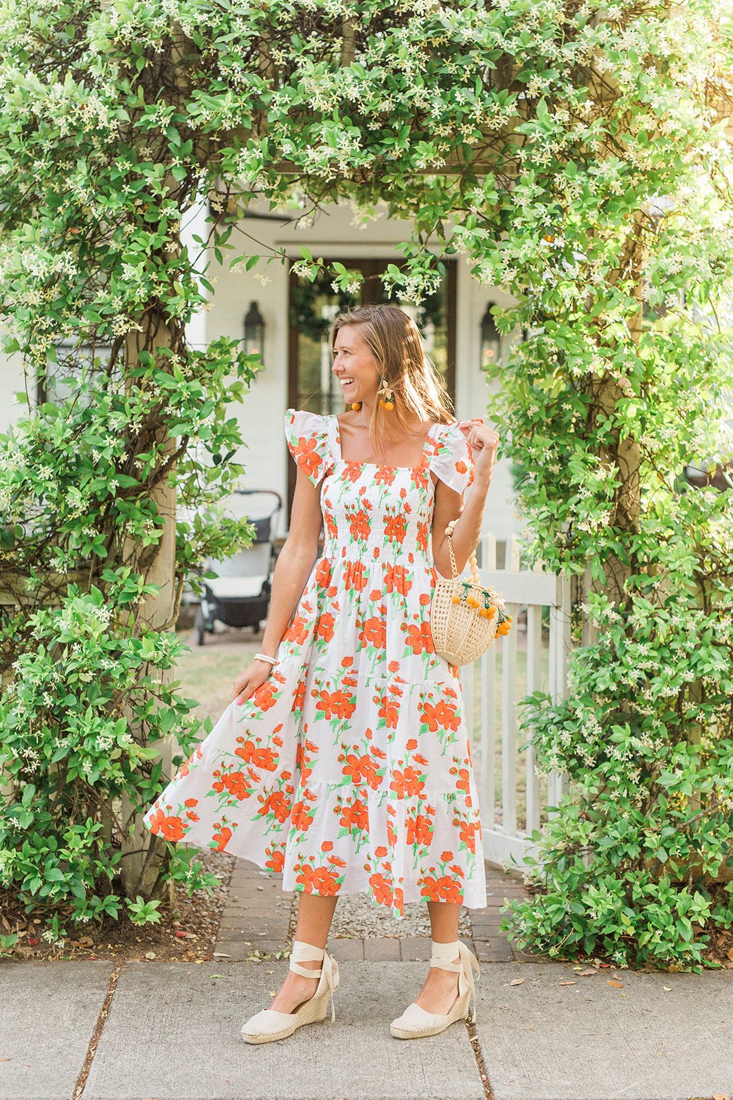Kale Tangerine Dress – Kitch Clothing